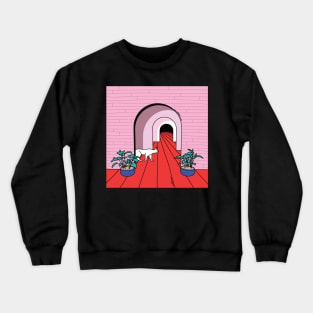 Cat mansion Crewneck Sweatshirt